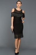 Short Black Evening Dress MN1446