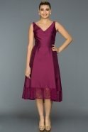 Short Purple Evening Dress GG5545