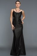 Long Black Evening Dress C7346
