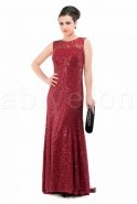 Long Red Evening Dress M1393-01