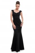 Long Black Evening Dress C3269