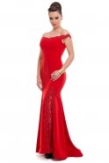 Long Red Evening Dress AL8515