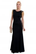 Long Black Evening Dress T2165