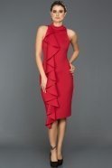 Short Red Evening Dress ES3723