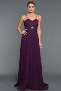 Long Dark Purple Evening Dress GG7022