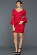 Short Red Evening Dress AR38113