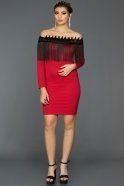 Short Red Evening Dress AR38164