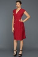 Short Red Evening Dress AR39030