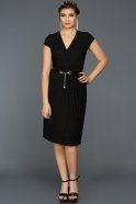 Short Black Evening Dress AR39030