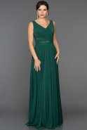 Long Emerald Green Evening Dress ABU004