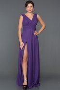 Long Purple Engagement Dress AN2513