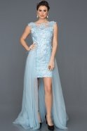 Blue Prom Gown ABO009