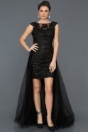 Black Prom Gown ABO009