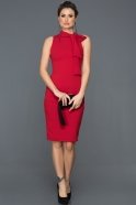 Short Red Evening Dress ES3790