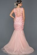 Tail Pink Mermaid Prom Dress ABU557