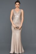 Long Mink Mermaid Prom Dress AB4557
