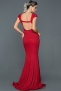 Long Red Mermaid Prom Dress F4671