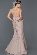 Long Powder Color Mermaid Prom Dress ABU412