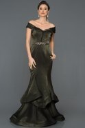 Long Green Mermaid Prom Dress S4576