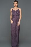 Long Purple Prom Gown AR39034