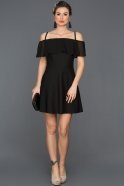Mini Black Invitation Dress AR37018
