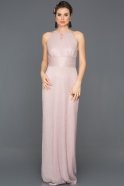 Long Powder Color Prom Gown AR39032