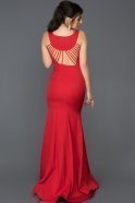 Long Red Mermaid Evening Dress ABU133