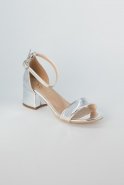 Silver Mirror Evening Shoes AB1003