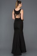 Long Black Mermaid Evening Dress ABU133