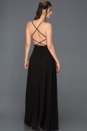 Long Black Prom Gown ABU097