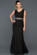 Long Black Evening Dress ABU105