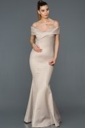 Long Plum Mermaid Prom Dress ABU081