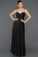 Long Black Prom Gown AB3434
