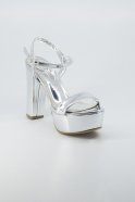 Silver Mirror Evening Shoes AB1008
