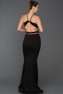Long Black Mermaid Evening Dress ABU202