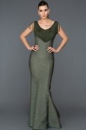 Long Green Mermaid Prom Dress ABU177