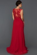 Long Red Oversized Mermaid Evening Dress ABU301