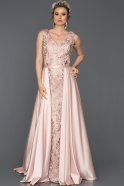Tail Powder Color Mermaid Prom Dress ABU286