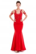 Long Red Evening Dress AL8548