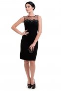 Short Black Coctail Dress M1376
