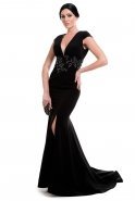 Long Black Evening Dress AL8556