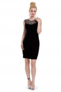 Short Black Evening Dress T2167