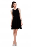 Short Black Evening Dress T2164