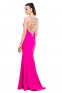 Long Fuchsia Evening Dress O3913