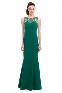 Long Green Evening Dress C6137