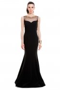 Long Black Evening Dress O3915