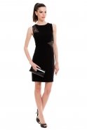 Short Black Evening Dress A60225