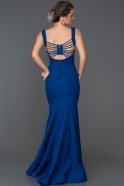 Long Sax Blue Mermaid Prom Dress ABU178