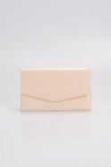 Mink Patent Leather Evening Bag V460