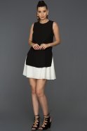 Short Black Invitation Dress ABK093